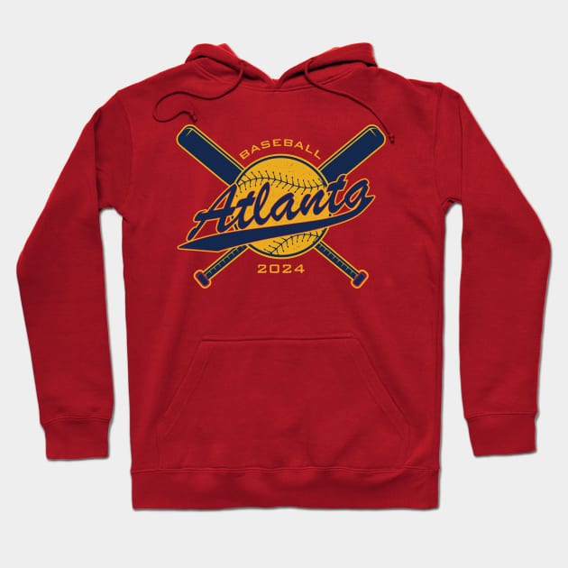 Braves 2024 Hoodie by Nagorniak